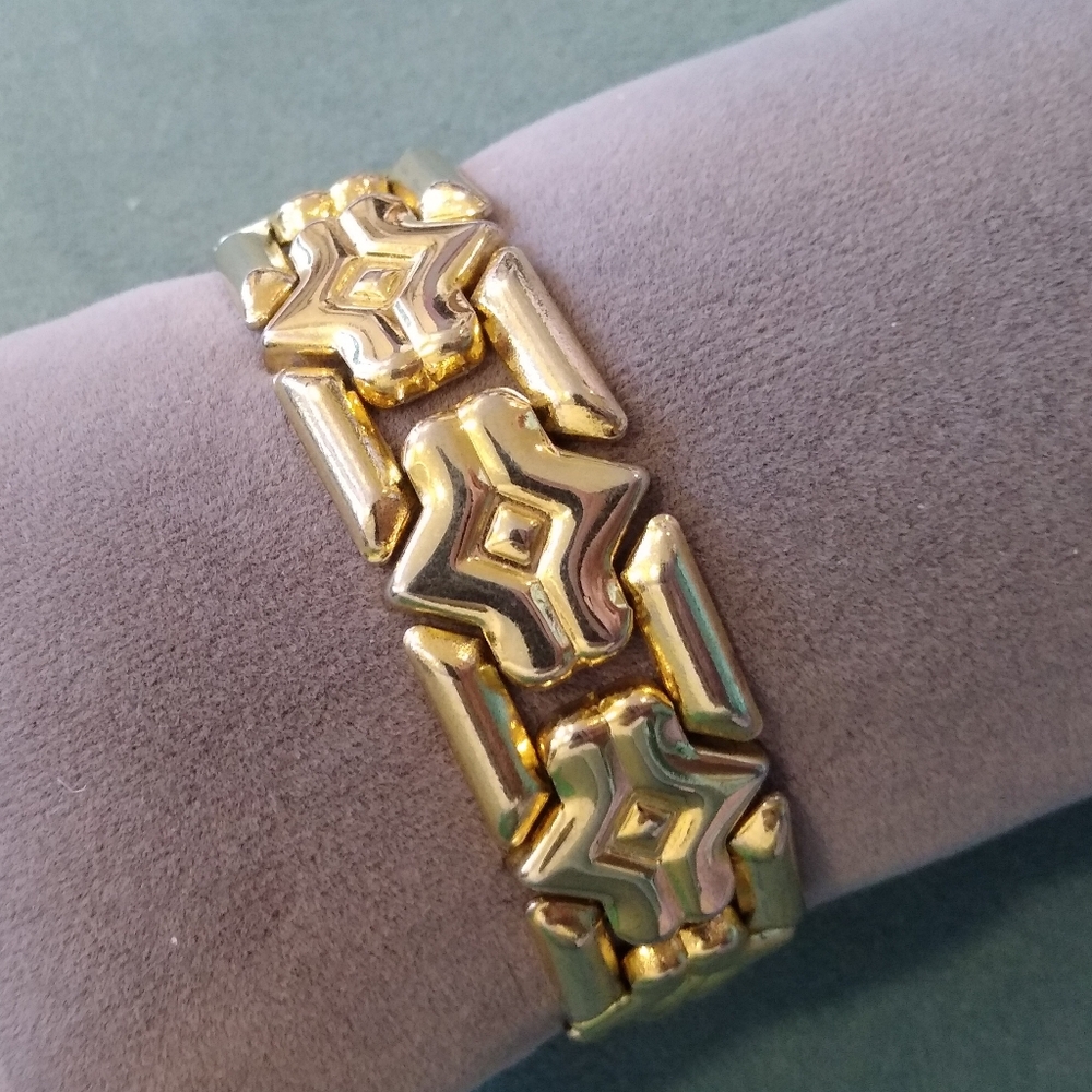 Abstract Link Bracelet